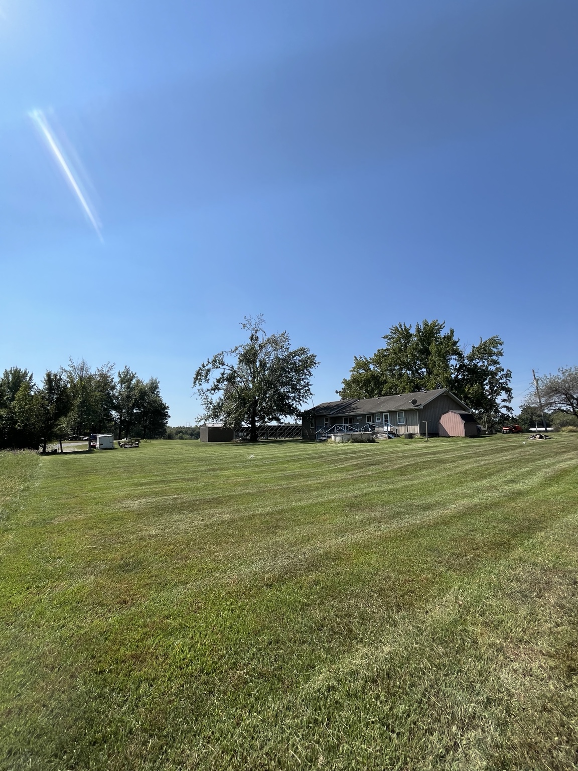 McGee's Landscaping large property mowing project